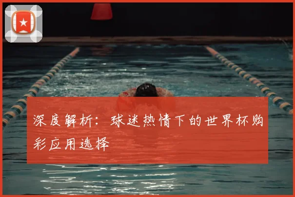 深度解析:球迷热情下的世界杯购彩应用选择